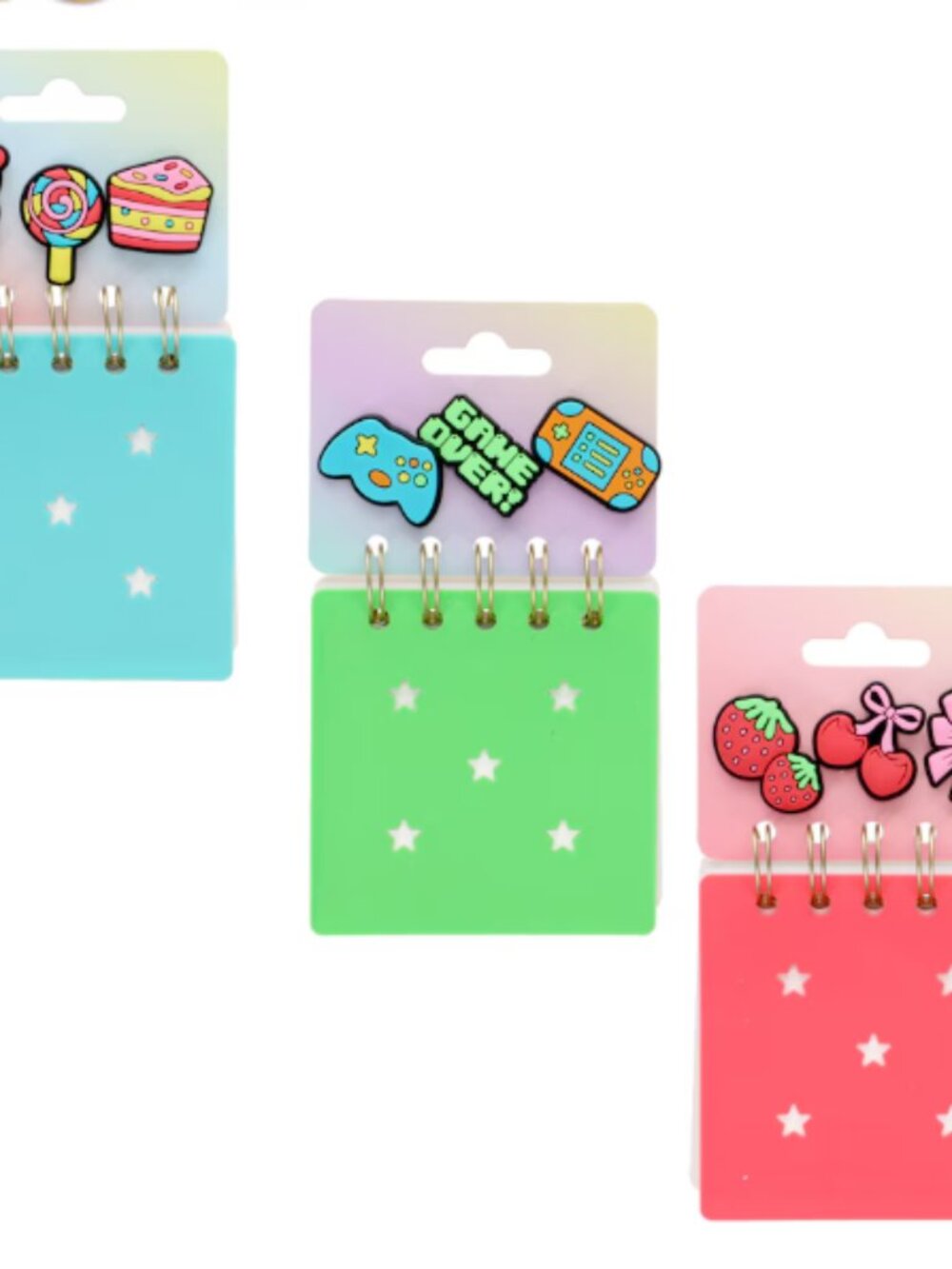 Charm Notepads and Adorable Character Pen in A Gift Bag - Viral